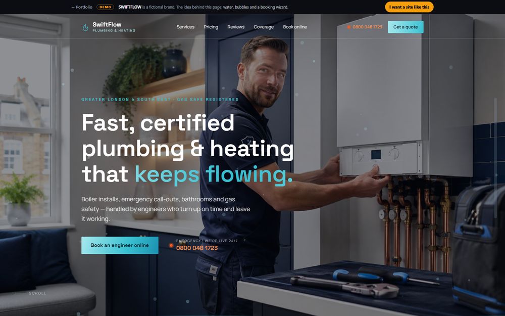 Plumbing & heating — SwiftFlow